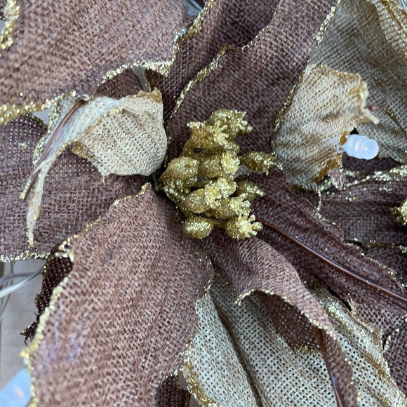 Kringle Express Poinsettia Light Strand - Picture 3 of 8